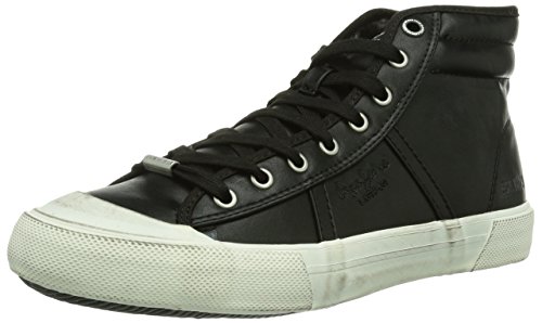 Pepe Jeans London Herren Brother Boot High-Top, Schwarz (Black 999), 44 EU von Pepe Jeans