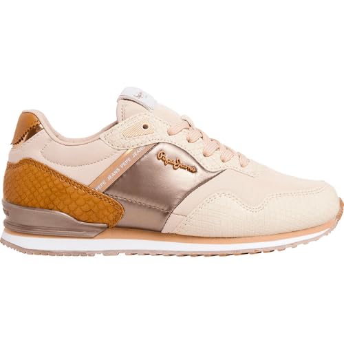 Pepe Jeans London Mix beige Turnschuhe von Pepe Jeans