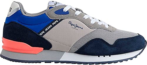 Pepe Jeans London One M Hero Sneaker für Herren, grau, 40 EU von Pepe Jeans