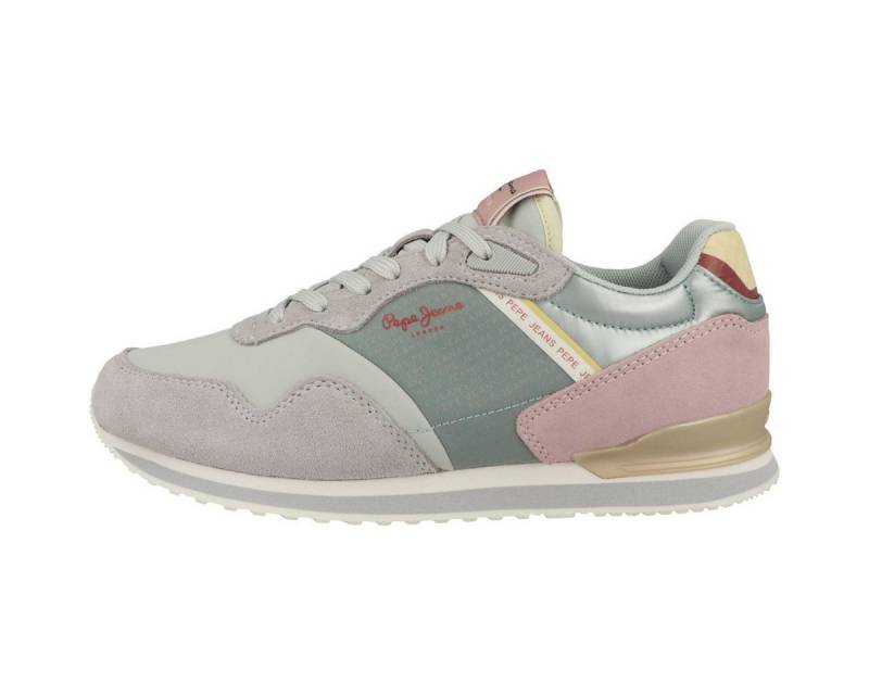 Pepe Jeans London Print Damen Sneaker Turnschuhe, Sportschuhe, Freizeitschuhe, Halbschuhe, Schnürschuhe von Pepe Jeans