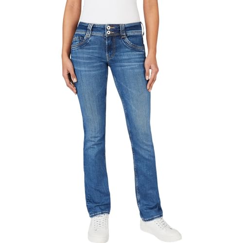 Pepe Jeans Low-Rise Slim FIT Jeans - GEN, Blue (Denim-xw6), 34W / 32L von Pepe Jeans