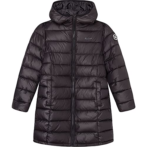 Pepe Jeans Mädchen Aisley Jacken, 999BLACK, 8 Years von Pepe Jeans