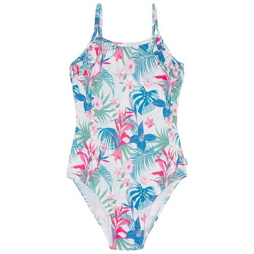 Pepe Jeans Mädchen-Badeanzug „Hibiscus Frill“, Rosa (Rose Pink), 16 Jahre von Pepe Jeans