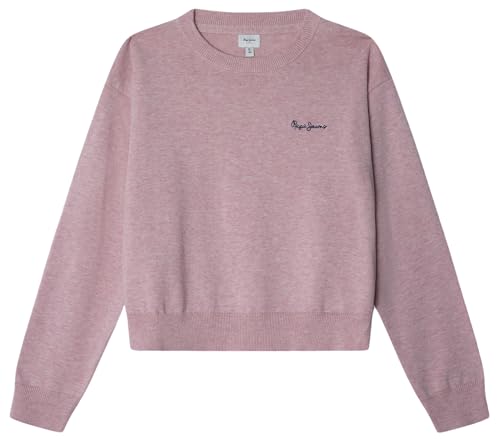 Pepe Jeans Mädchen Bayla Strickwaren, Violett (helles Orchideen-Lila), 8 Jahre von Pepe Jeans