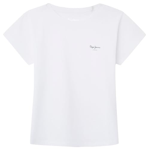 Pepe Jeans Mädchen Bloomy T-Shirt, Weiß (Weiß), 14 Jahre von Pepe Jeans