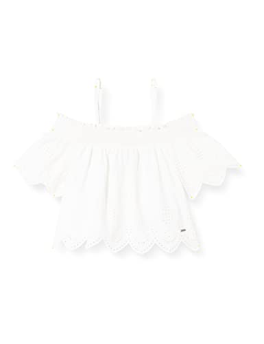 Pepe Jeans Mädchen Bluse Anny, Weiß (White), 12 Jahre von Pepe Jeans