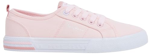 Pepe Jeans Mädchen Brady Basic G Sneaker, Pink (Pink), 3 von Pepe Jeans
