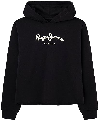 Pepe Jeans Mädchen Elicia Winter, Schwarz (Black), 10 Jahre von Pepe Jeans