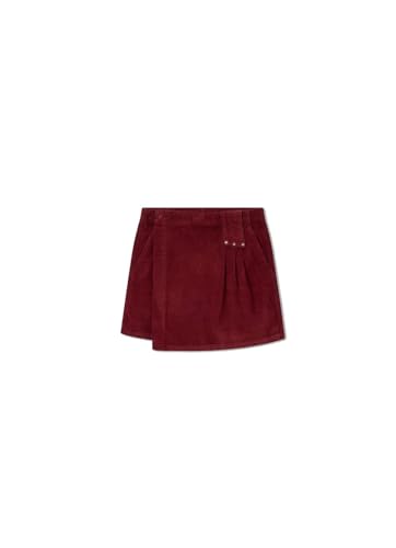 Pepe Jeans Mädchen Evy Jr Skirt, Red (Burgundy), 8 Years von Pepe Jeans
