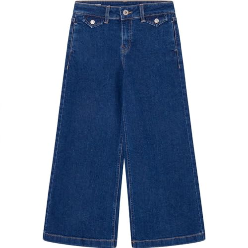 Pepe Jeans Mädchen-Jeans mit weitem Bein Mw Jr, Blau (Denim), 6 Jahre von Pepe Jeans
