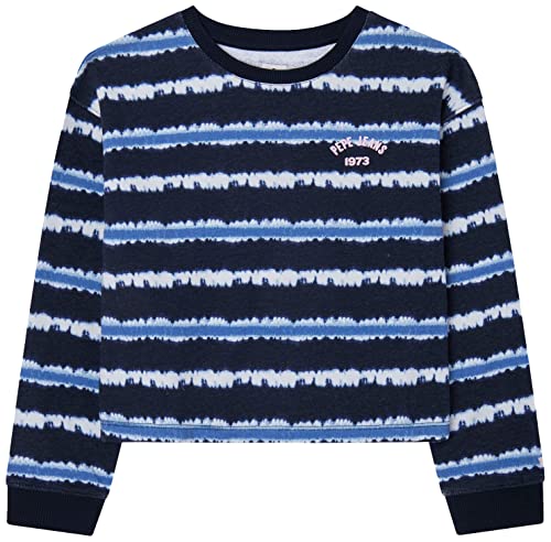 Pepe Jeans Mädchen Joselyne Sweatshirt, Blue (Dulwich), 6 Years von Pepe Jeans