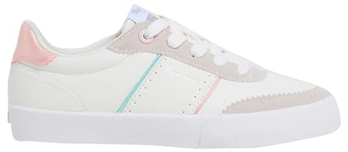 Pepe Jeans Mädchen Kenton Origin G Sneaker, Weiß (Weiß), 3 von Pepe Jeans