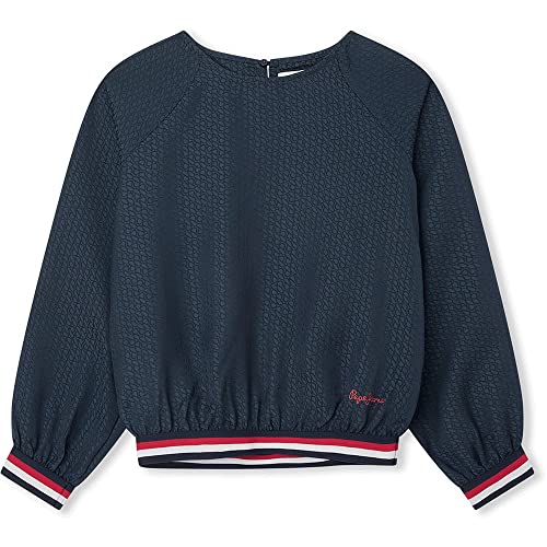 Pepe Jeans Mädchen Langärmlig Zana, Blau (Dulwich), 4 Jahre von Pepe Jeans