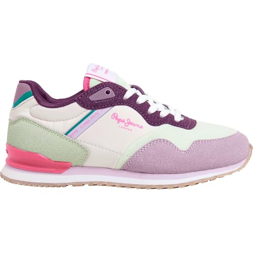 Pepe Jeans Mädchen London Band G Sneak, Violett, Lavendel, Violett Pepe Jeans Mädchen London Band G Sneak, Violett, Lavendel, Violett von Pepe Jeans