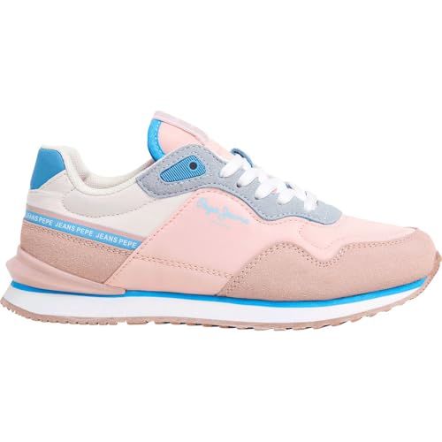 Pepe Jeans Mädchen London Fenix G Sneak, Orange Dark Peach Orange von Pepe Jeans