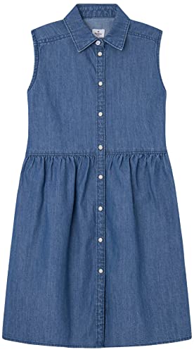 Pepe Jeans Mädchen Lori Dress, Blue (Denim), 14 Years von Pepe Jeans