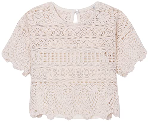 Pepe Jeans Mädchen Noelle Blouse, White (Mousse), 12 Years von Pepe Jeans