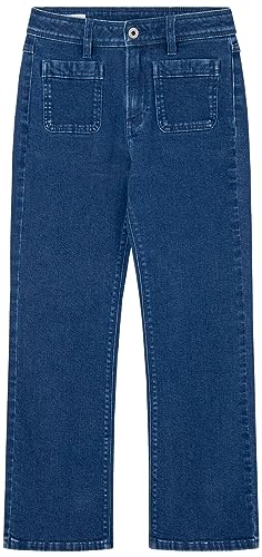 Pepe Jeans Mädchen Nyomi Jr Jeans, Blue (Denim), 8 Years von Pepe Jeans