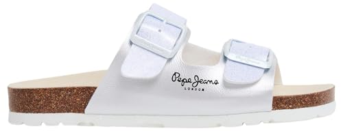 Pepe Jeans Mädchen Oban Bay G Sandale, Weiß (Off White), 1,5 von Pepe Jeans