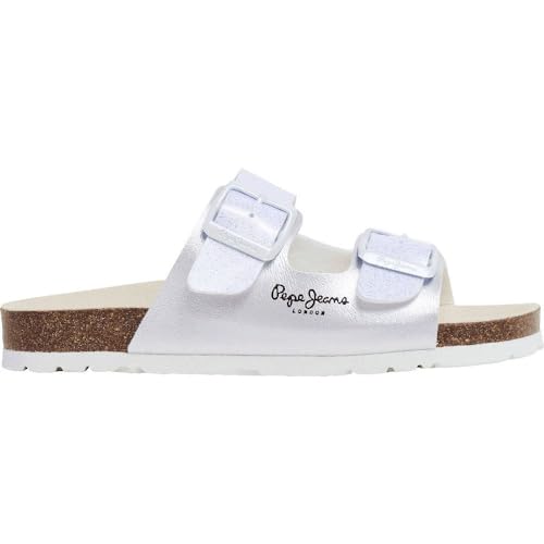 Pepe Jeans Mädchen Oban Bay G Sandale, Weiß (Off White), 2,5 von Pepe Jeans