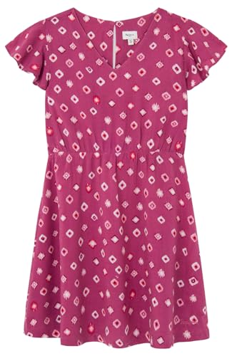 Pepe Jeans Mädchen-Orlanda-Kleid, Rosa (Englisches Rosenrosa), 8 Jahre von Pepe Jeans