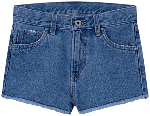 Pepe Jeans Mädchen Patty Shorts, Blue (Denim-JR6), 12 Years von Pepe Jeans