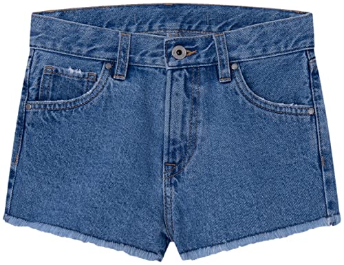 Pepe Jeans Mädchen Patty Shorts, Blue (Denim-JR6), 4 Years von Pepe Jeans