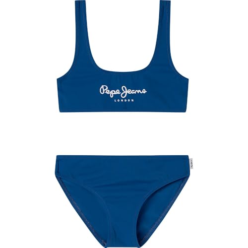 Pepe Jeans Mädchen Pepe Sc Bikini-Set, Blau (Königsblau), 6 Jahre von Pepe Jeans