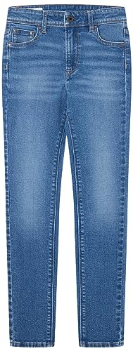 Pepe Jeans Mädchen Pixlette High, Blau (Denim-hr1), 12 Jahre von Pepe Jeans