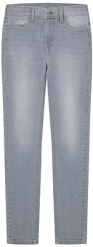 Pepe Jeans Mädchen Pixlette High, Grau (Denim-ug7), 10 Jahre von Pepe Jeans