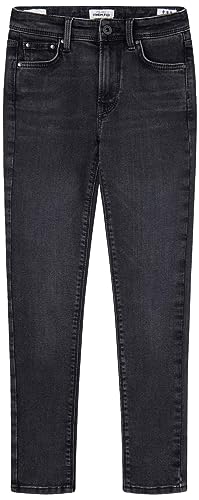 Pepe Jeans Mädchen Pixlette High Jeans, Black (Denim-VS1), 14 Years von Pepe Jeans