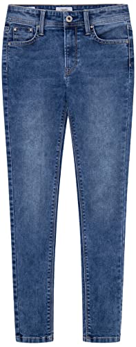 Pepe Jeans Mädchen Pixlette High Jeans, Blue (Denim-JR5), 12 Years von Pepe Jeans