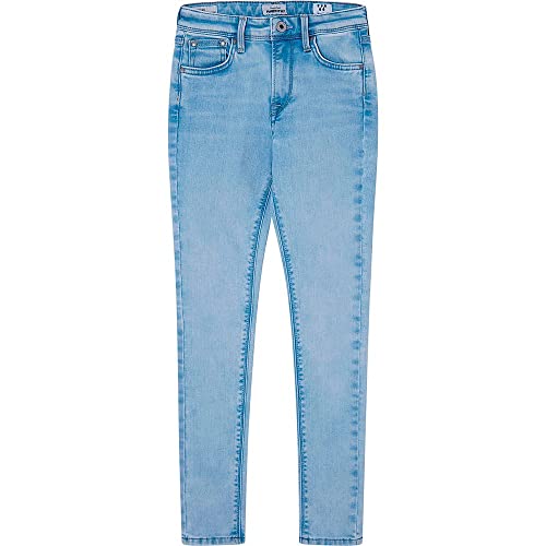 Pepe Jeans Mädchen Pixlette High Jeans, Blue (Denim-PE2), 10 Years von Pepe Jeans
