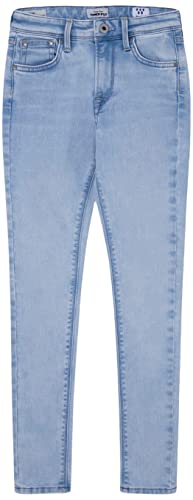 Pepe Jeans Mädchen Pixlette High Jeans, Blue (Denim-PE2), 10 Years von Pepe Jeans