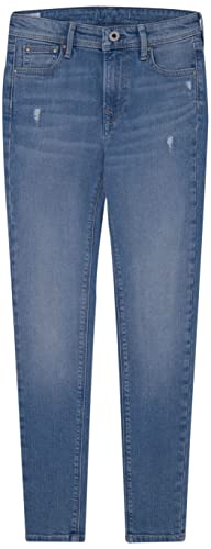 Pepe Jeans Mädchen Pixlette High Jeans, Blue (Denim-MR0), 14 Years von Pepe Jeans