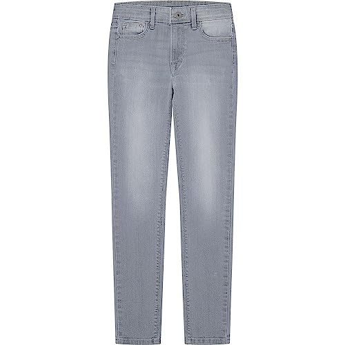 Pepe Jeans Mädchen Pixlette High Jeans, Grey (Denim-UG7), 14 Years von Pepe Jeans
