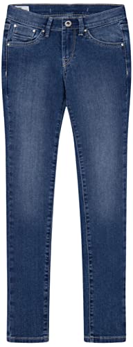 Pepe Jeans Mädchen Pixlette Jeans, Blue (Denim-DR0), 18 Years von Pepe Jeans