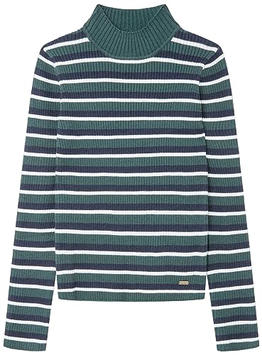 Pepe Jeans Mädchen Romina Pullover Sweater, Green (Regent Green), 14 Years von Pepe Jeans