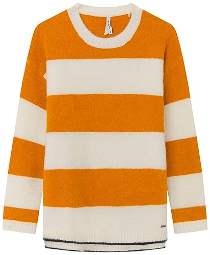 Pepe Jeans Mädchen Rosella Pullover Sweater, Yellow (Ochre Yellow), 16 Years von Pepe Jeans