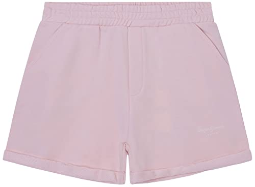 Pepe Jeans Mädchen Rosemary Shorts, Pink (Soft Pink), 18 Years von Pepe Jeans