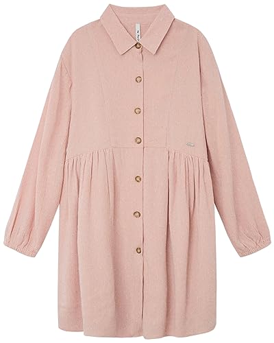 Pepe Jeans Mädchen Sabina Dress, Pink (Ash Rose), 14 Years von Pepe Jeans