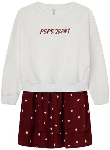 Pepe Jeans Mädchen Saidi Dress, Multicolour (Multi), 12 Years von Pepe Jeans