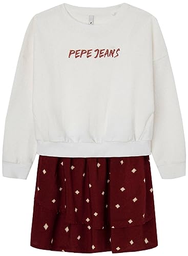 Pepe Jeans Mädchen Saidi Dress, Multicolour (Multi), 16 Years von Pepe Jeans