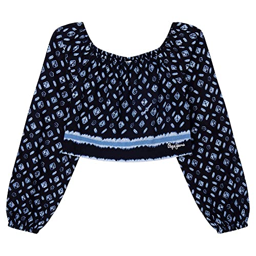 Pepe Jeans Mädchen Salma Blouse, Multicolour (Multi), 18 Years von Pepe Jeans