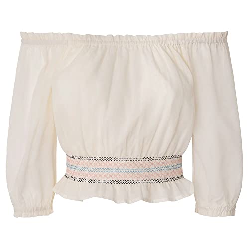 Pepe Jeans Mädchen Sella Blouse, White (Mousse), 4 Years von Pepe Jeans