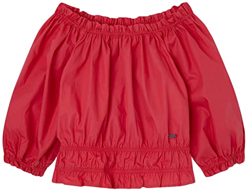 Pepe Jeans Mädchen Sigrid Blouse, Red (Studio Red), 14 Years von Pepe Jeans