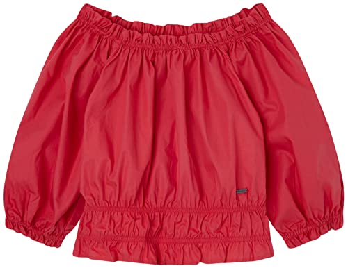 Pepe Jeans Mädchen Sigrid Blouse, Red (Studio Red), 16 Years von Pepe Jeans
