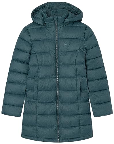 Pepe Jeans Mädchen Simone Long, Grün (Regent Green), 8 Jahre von Pepe Jeans