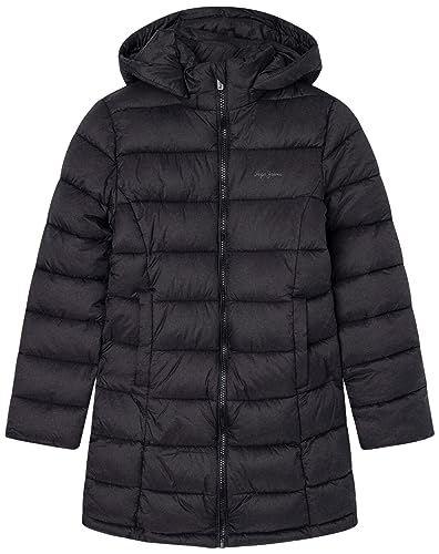 Pepe Jeans Mädchen Simone Long, Schwarz (Black), 10 Jahre von Pepe Jeans