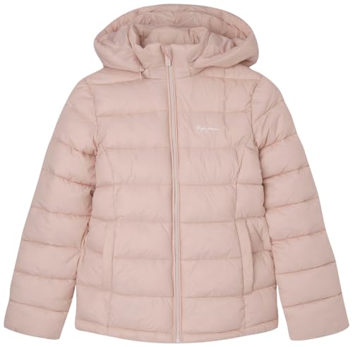 Pepe Jeans Mädchen Simone Short Jacket, Pink (Ash Rose), 14 Years von Pepe Jeans